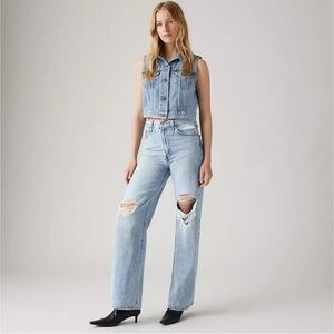 Levi’s Ribcage Wide Leg Women's Jeans in Bin Day 29 x 32